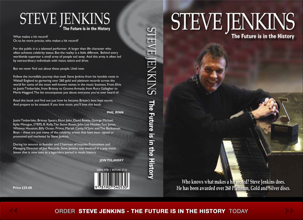 Order Steve Jenkins - The Future Is In The History today